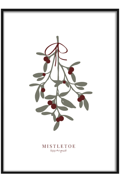 Постер   Новогодняя ветвь