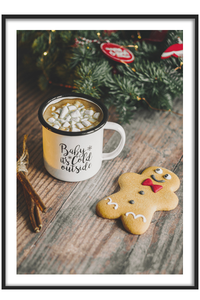 Новогодний постер Пряник