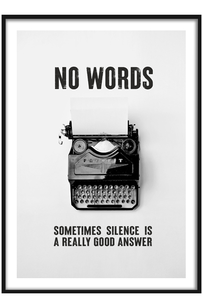 Постер Печатная машинка