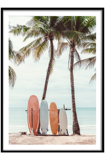 Постер Доски для серфинга