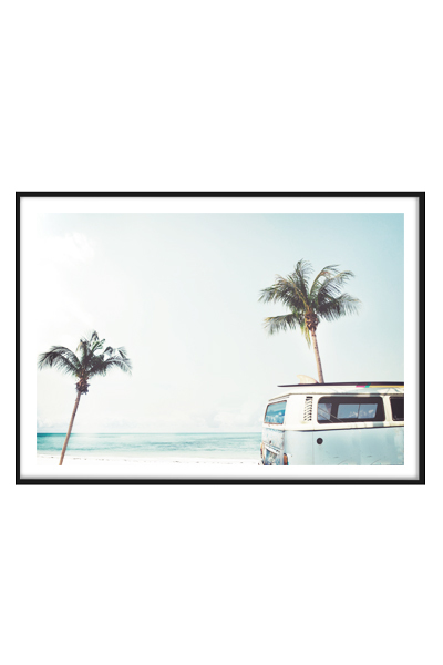 Постер  Голубой автобус #2