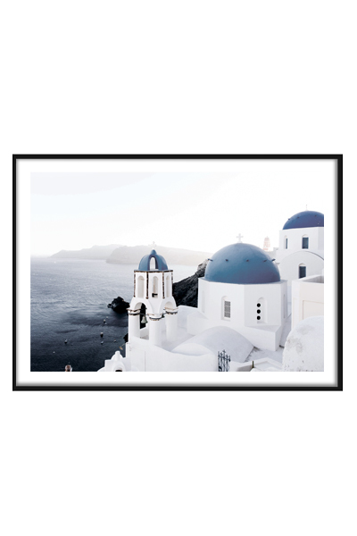 Постер  Купола Санторини #2