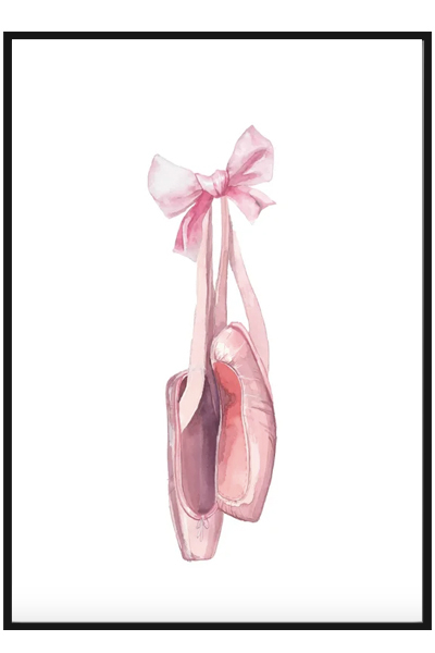 Постер Розовые пуанты