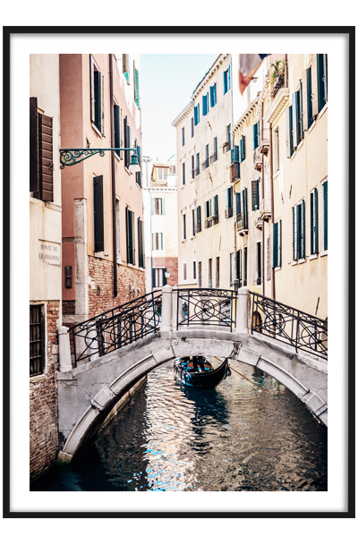 Постер Канал Венеции