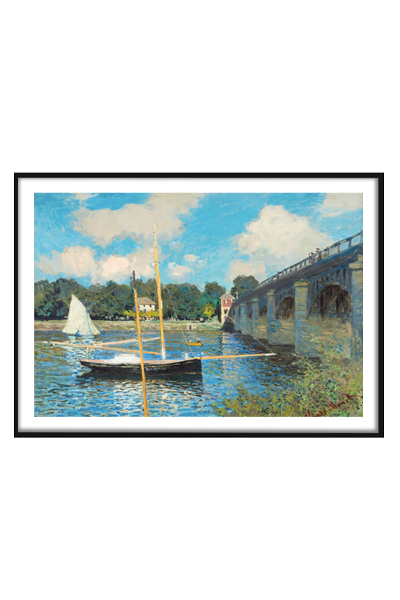 Постер  The Bridge at Argenteuil (1874) by Claude Monet