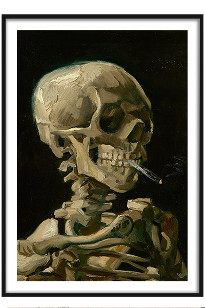 Постер Skeleton, Van Gogh