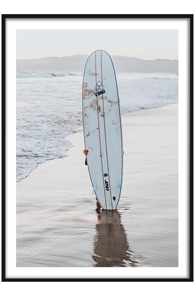 Постер Доска для серфинга