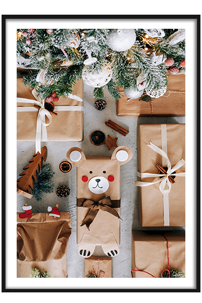 Постер Новогодние подарки