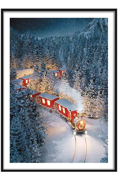 Постер Новогодний поезд