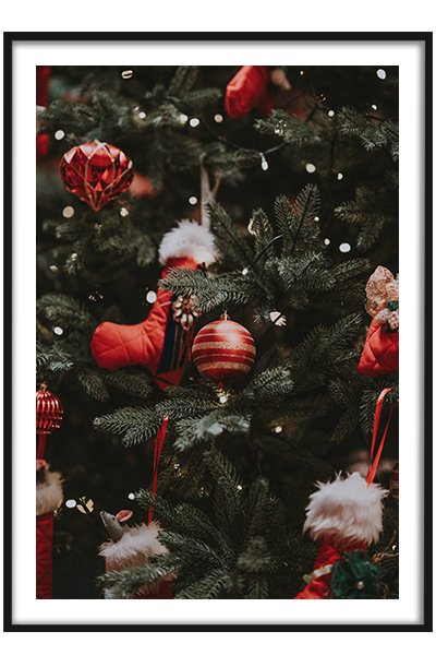 Постер Игрушки на елке