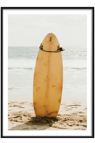 Постер Доска для серфинга