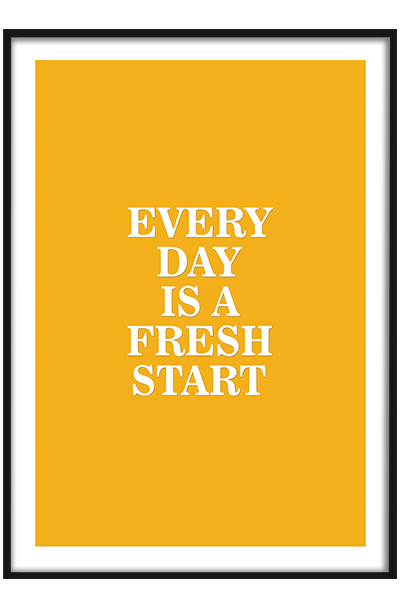 Постер Fresh Start