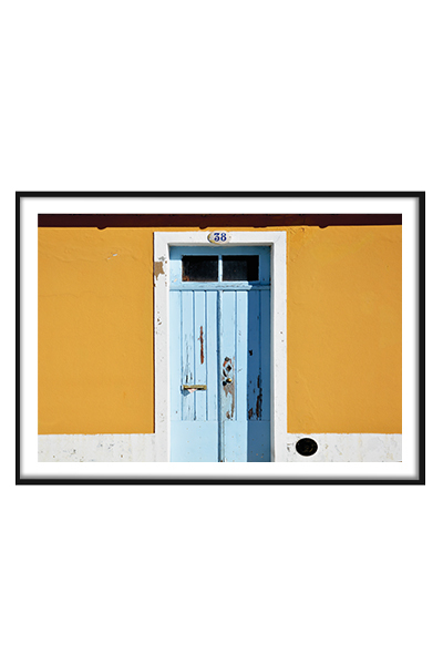 Постер Голубая дверь