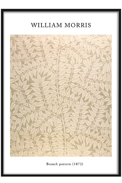 Постер William Morris, branch pattern