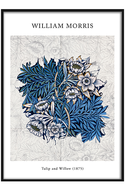 Постер William Morris, Tulip and Willow (1875)