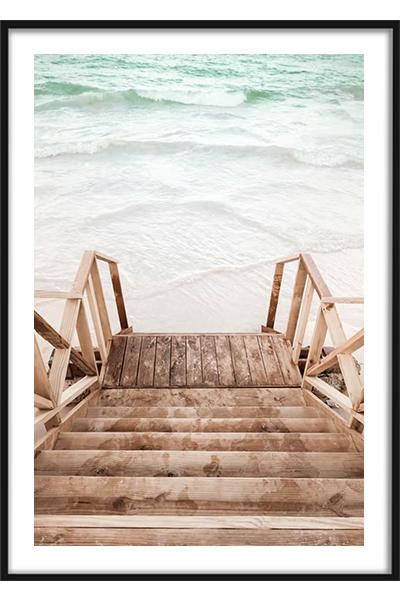 Постер Лестница в океан