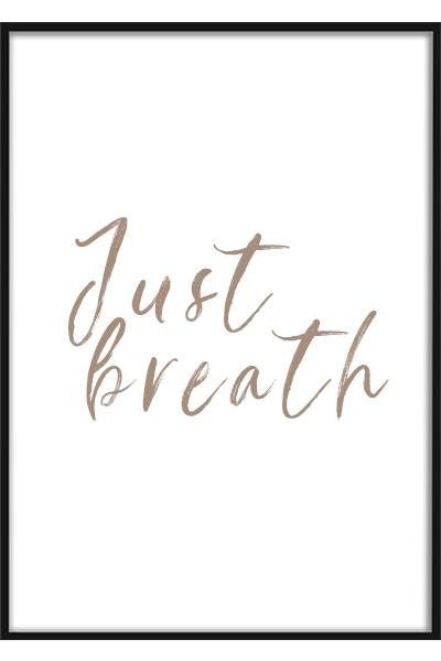 Постер Just breath