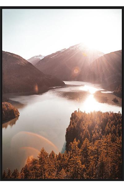 Постер ОСЕННЕЕ ОЗЕРО