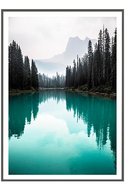 Постер ГОЛУБОЕ ОЗЕРО