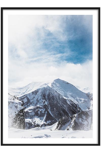 Постер ЗИМНИЕ ГОРЫ