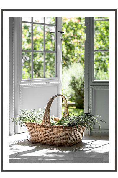 Постер  КОРЗИНА С ЦВЕТАМИ