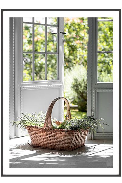 Постер   КОРЗИНА С ЦВЕТАМИ