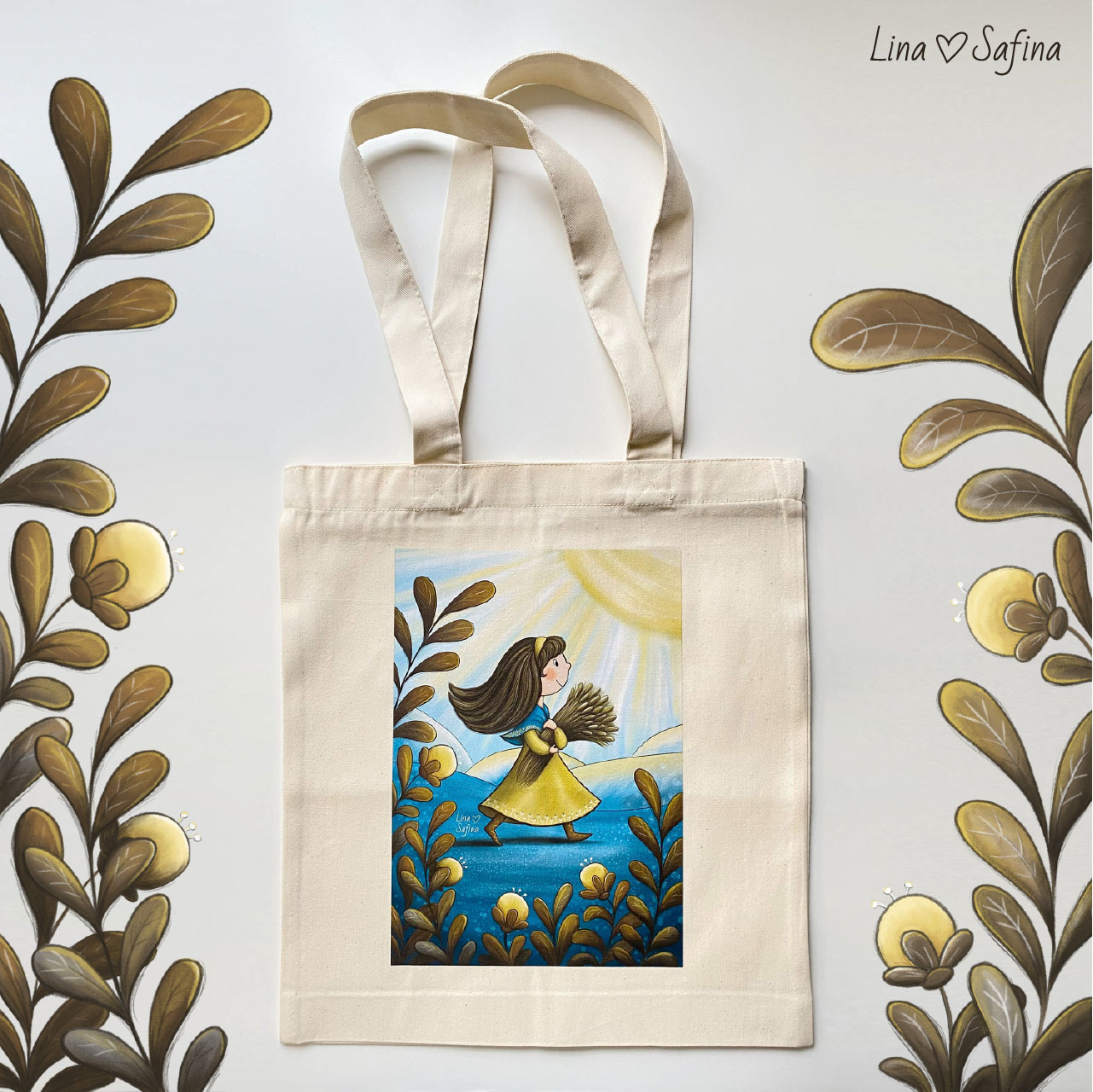 Холщовая сумка шоппер «Тайка».