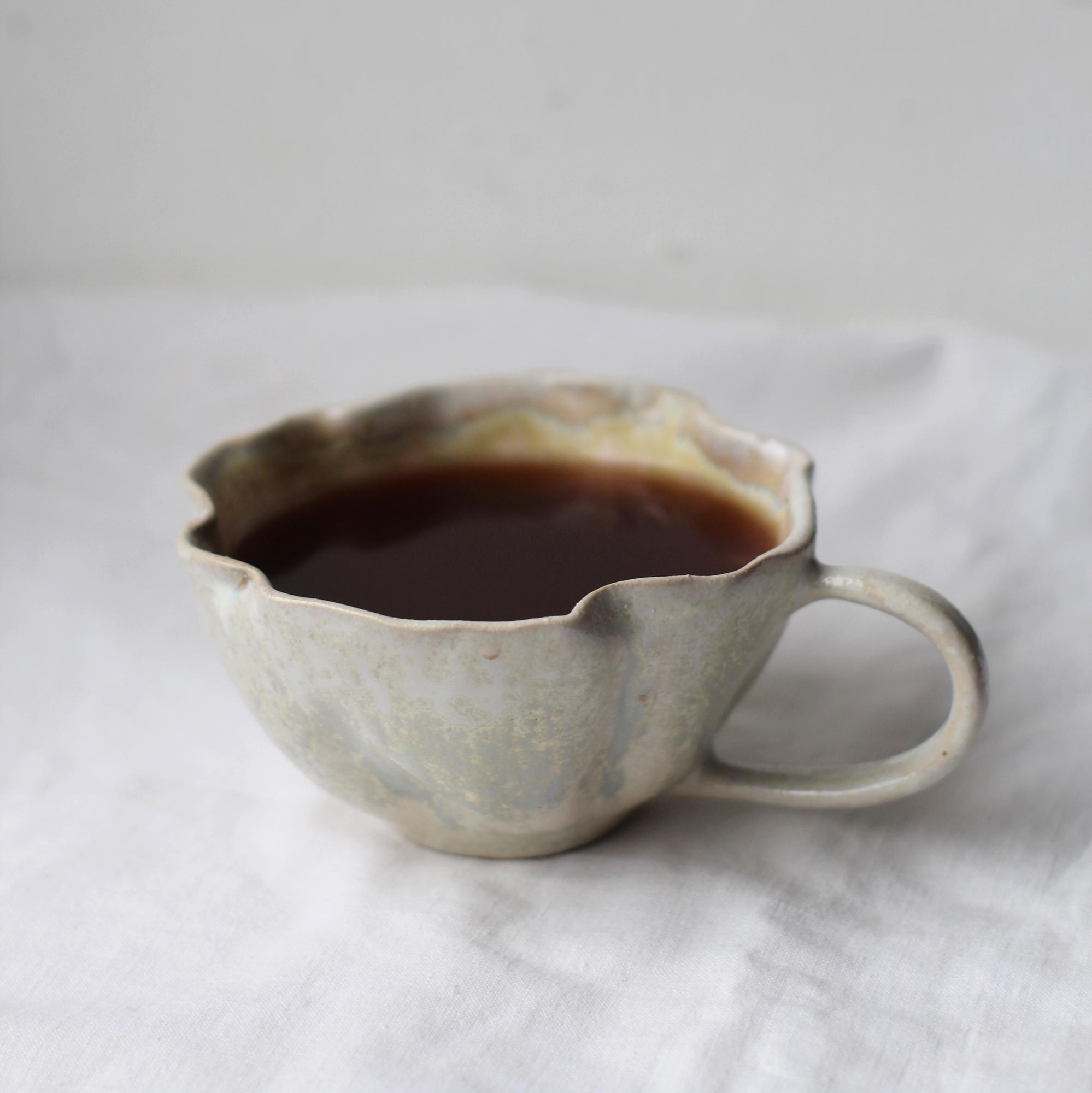 Чашка МОРСКАЯ СОЛЬ жемчуг