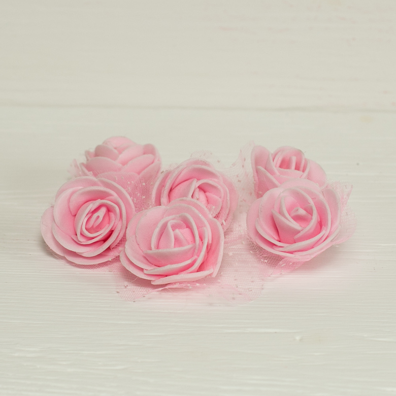 Цветы из фоамирана (вспененная резина)