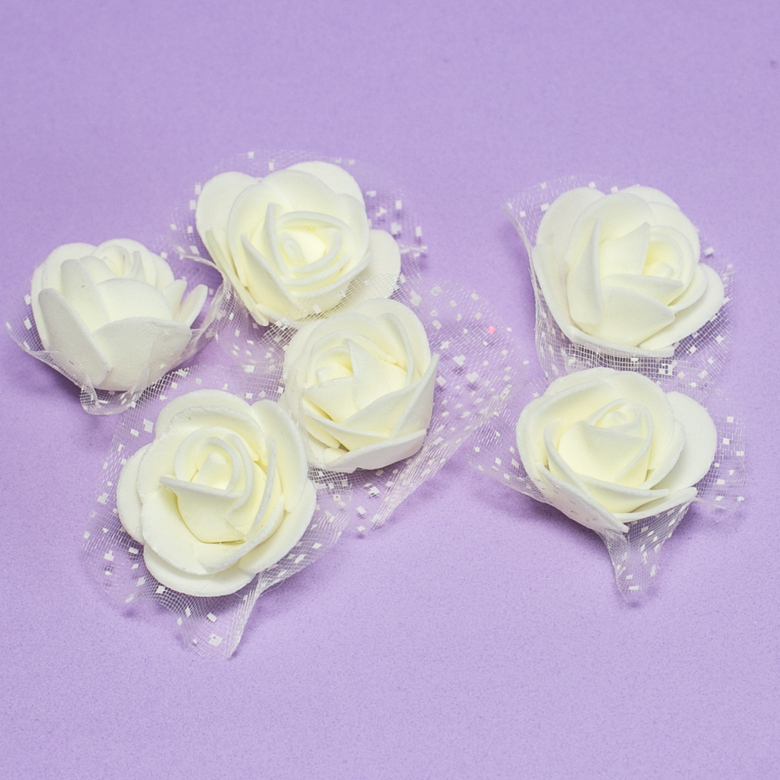 Цветы из фоамирана (вспененная резина)