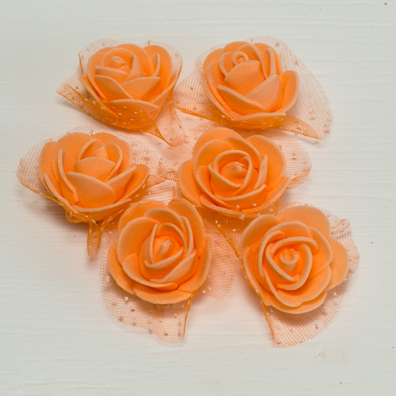 Цветы из фоамирана (вспененная резина)