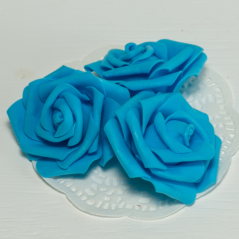 Цветы из фоамирана (вспененная резина)