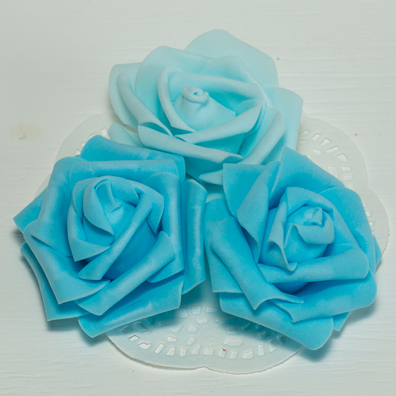 Цветы из фоамирана (вспененная резина)