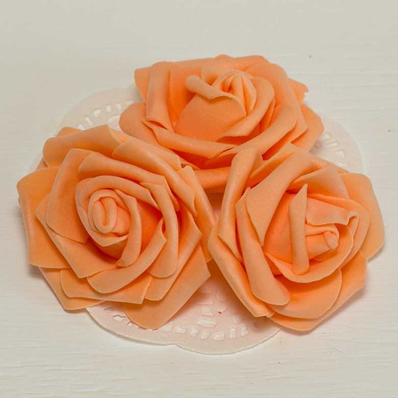 Цветы из фоамирана (вспененная резина)