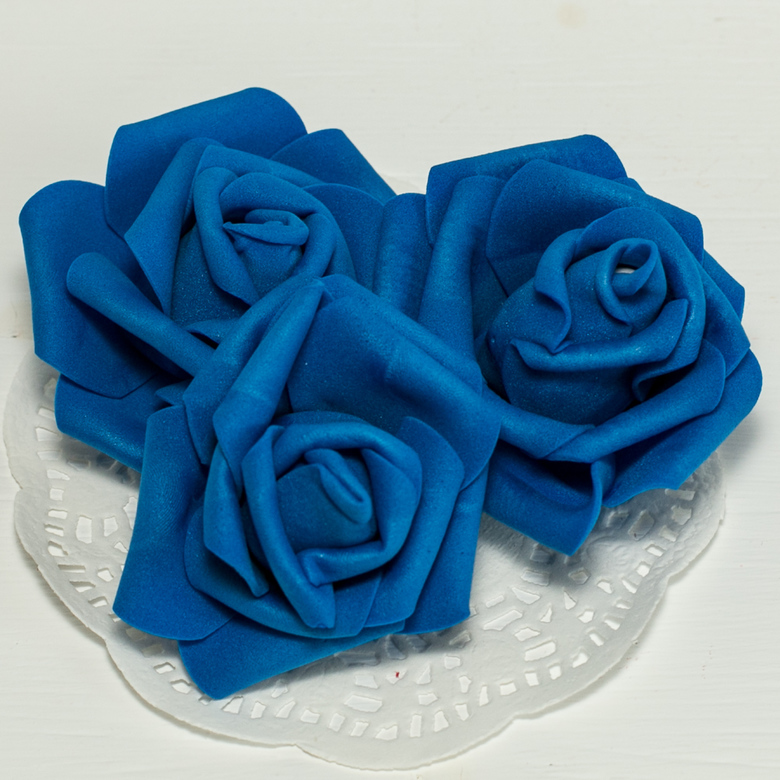 Цветы из фоамирана (вспененная резина)