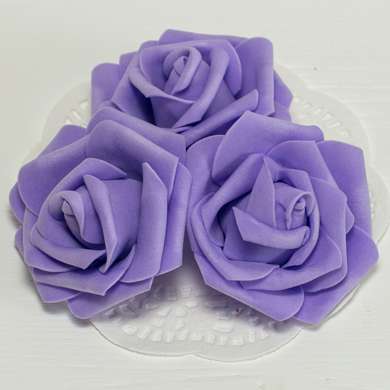 Цветы из фоамирана (вспененная резина)