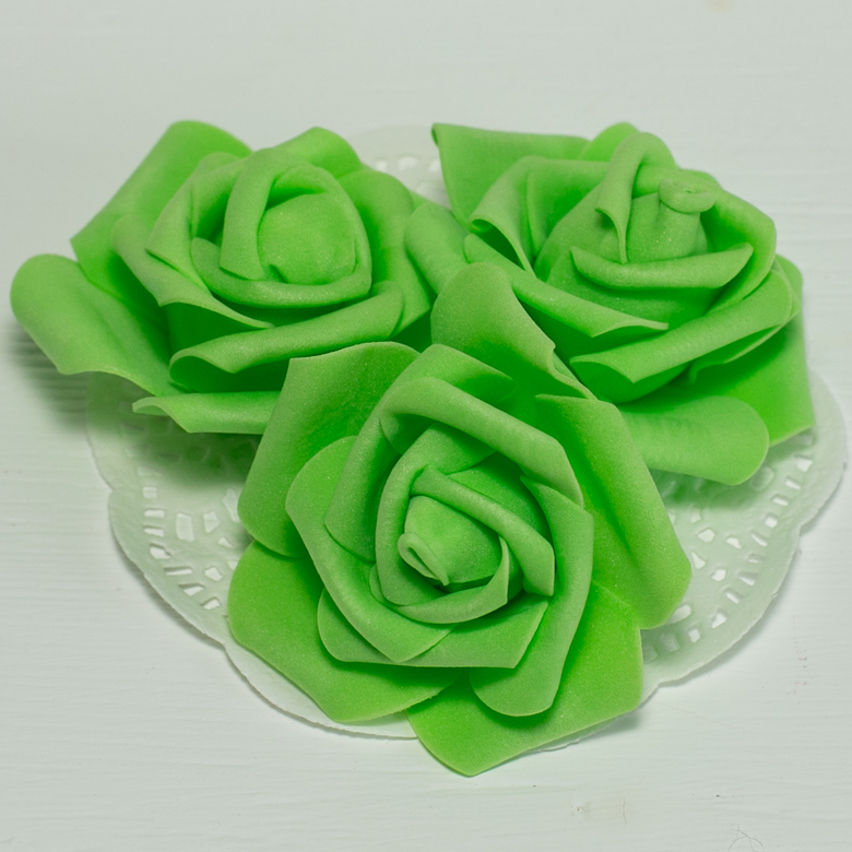 Цветы из фоамирана (вспененная резина)