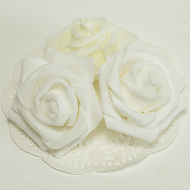 Цветы из фоамирана (вспененная резина)