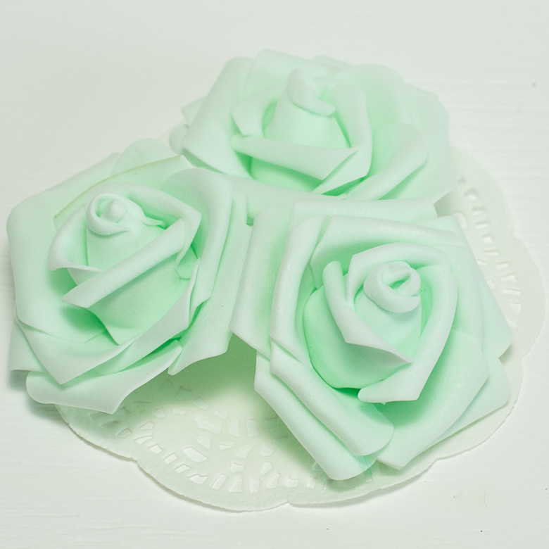 Цветы из фоамирана (вспененная резина)