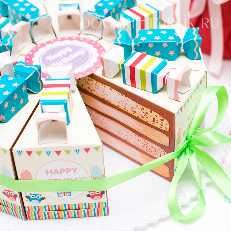 Дополнительные кусочки к торту "Шоколадный"