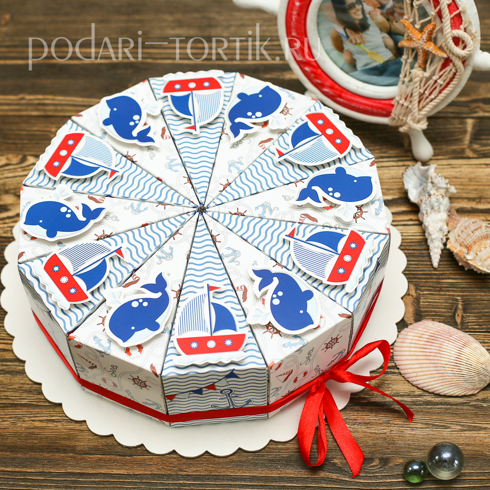 Дополнительные кусочки к торту "Морской"