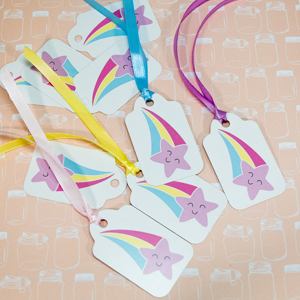 Бирочка для торта "Единорожки"