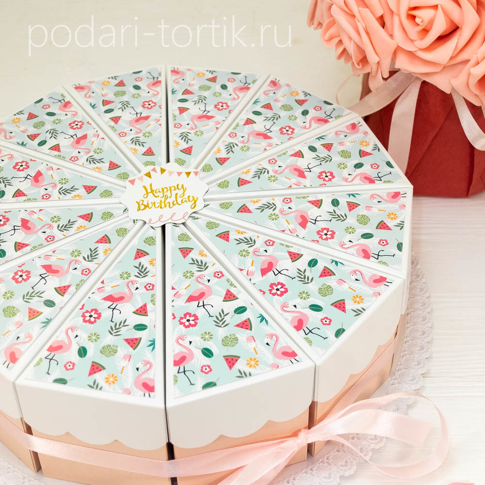 Торт "Фламинго" (3 варианта)