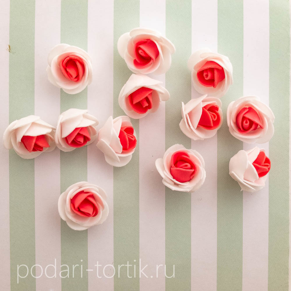 Цветы из фоамирана (вспененная резина)