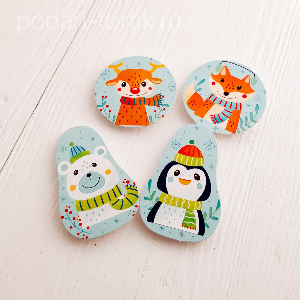 Новогодний декор из картона