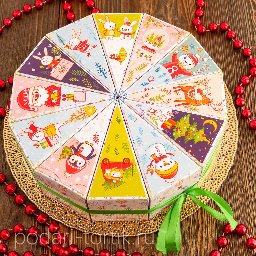 Дополнительные кусочки к торту "Новогодний 2"