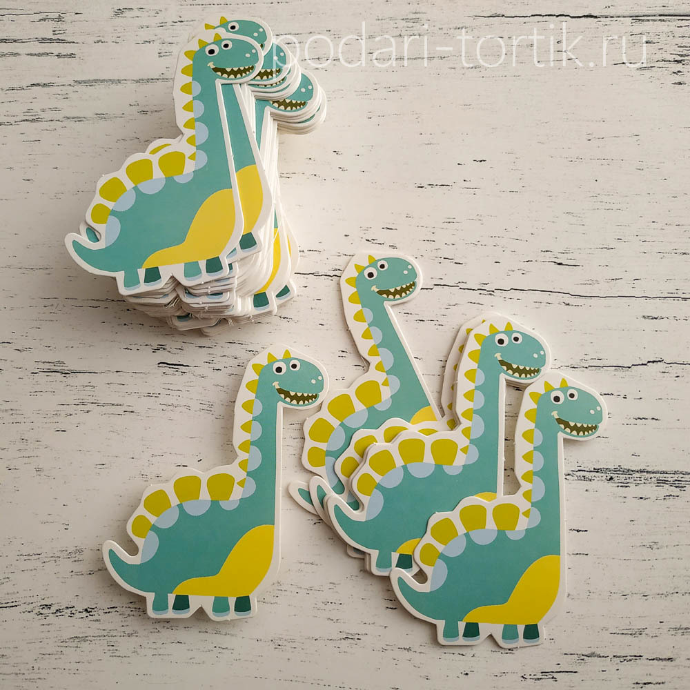 Динозаврик из картона 5