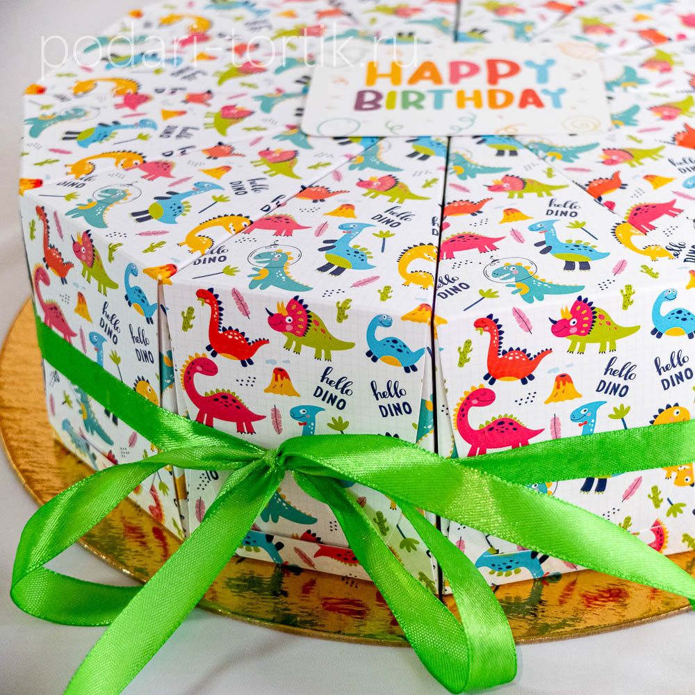 Торт "Динозаврики"