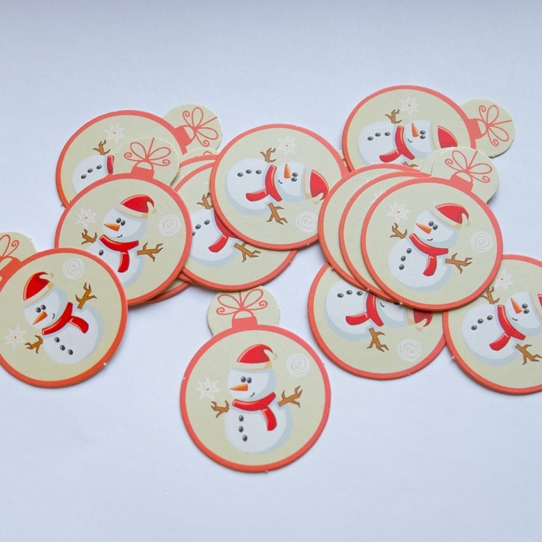 Новогодний декор из картона