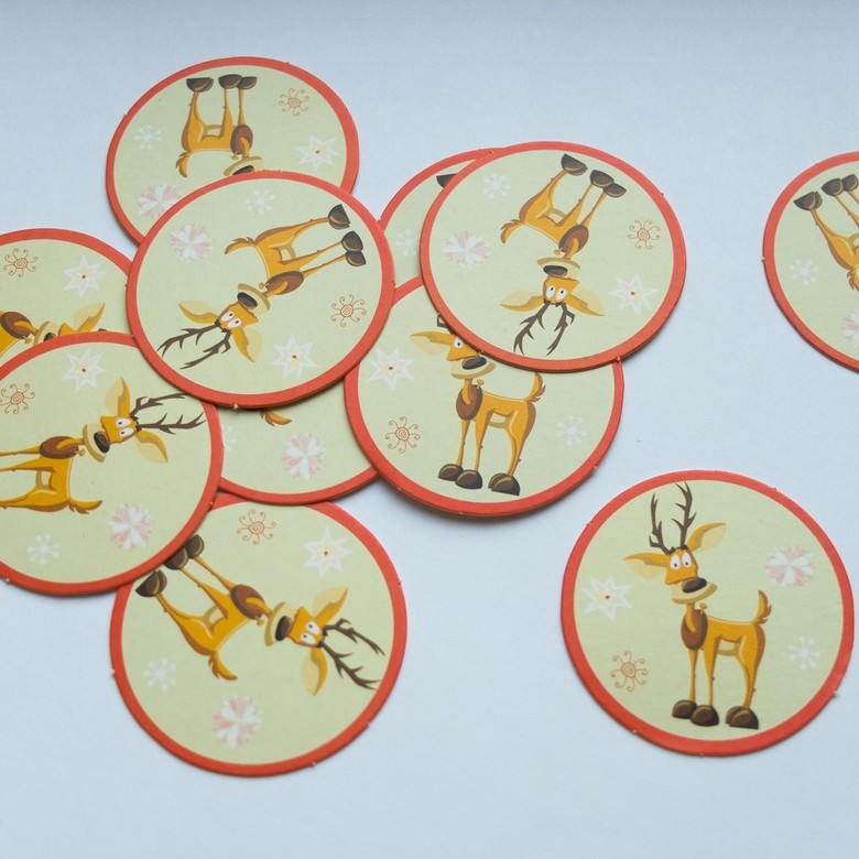 Новогодний декор из картона